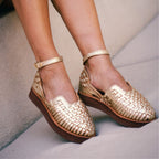 Huaraches Carmen - Champagne