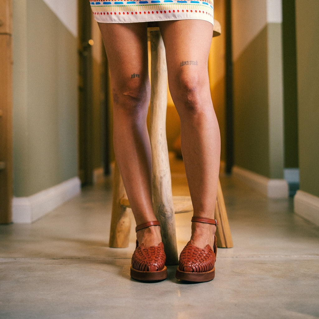 Huaraches Carmen - Tabac