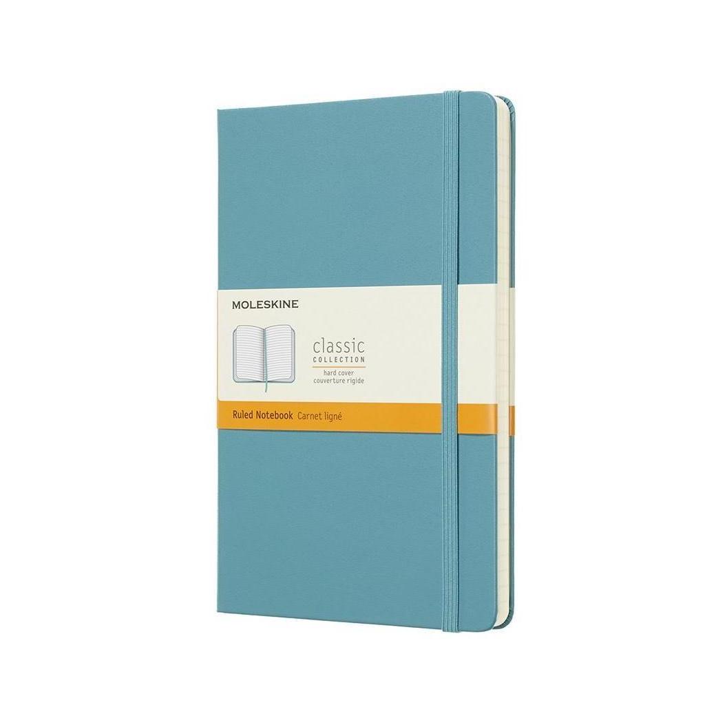Classic Notebook Pocket 9x14 - Ruled Pages - Steel Blue