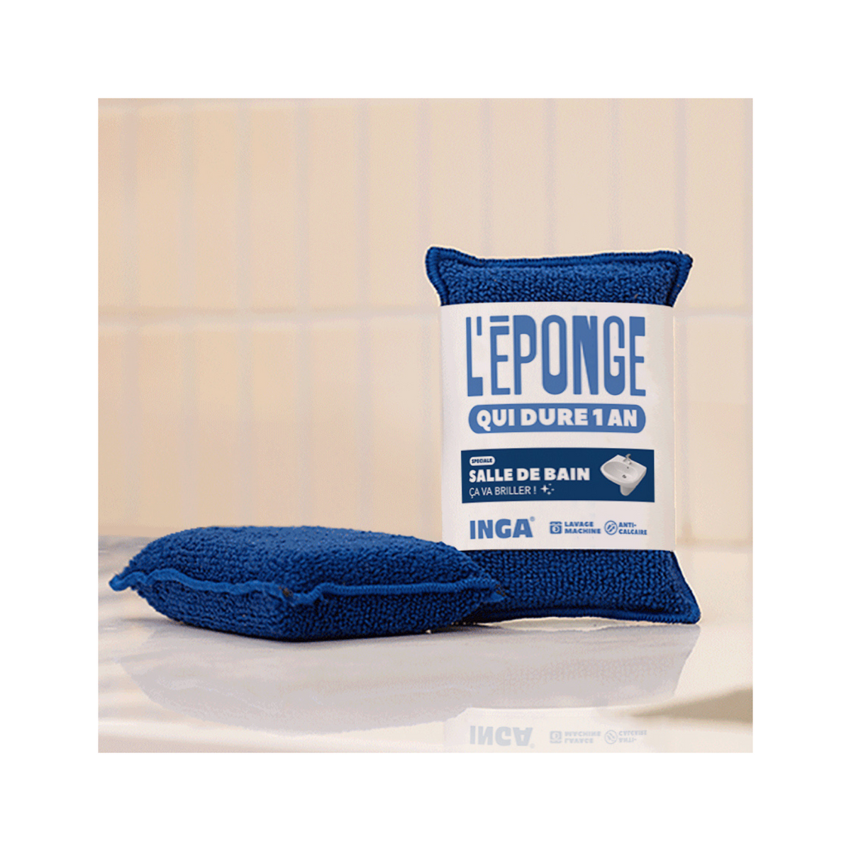 Duo D'Éponges Salle De Bain