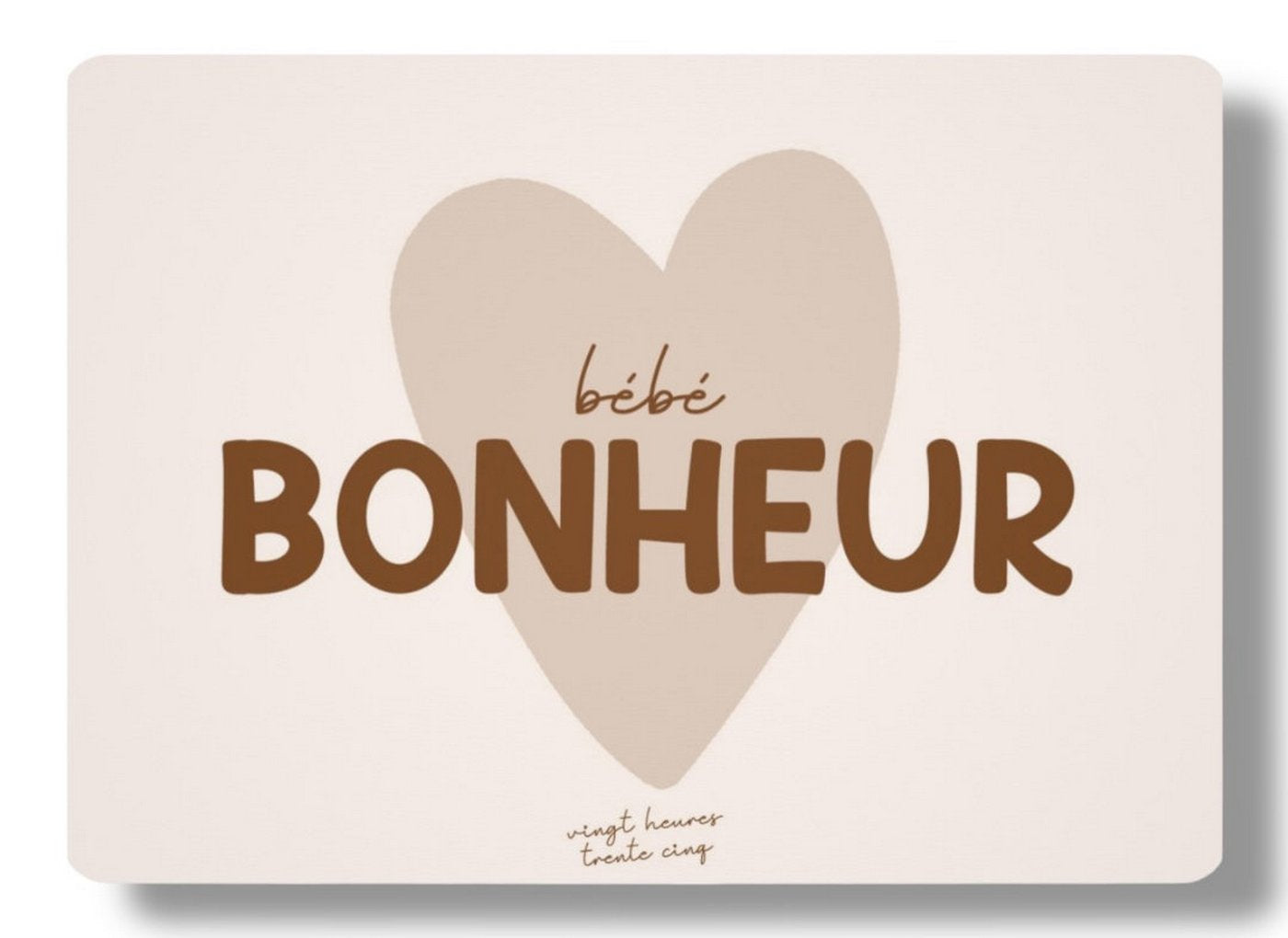Carte - Bébé Bonheur