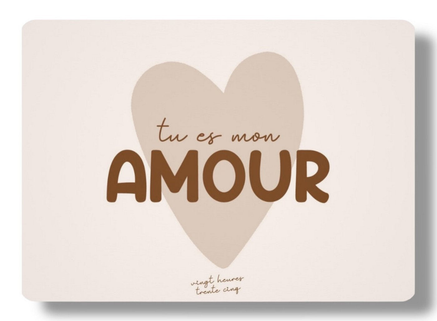 Carte - Tu Es Mon Amour