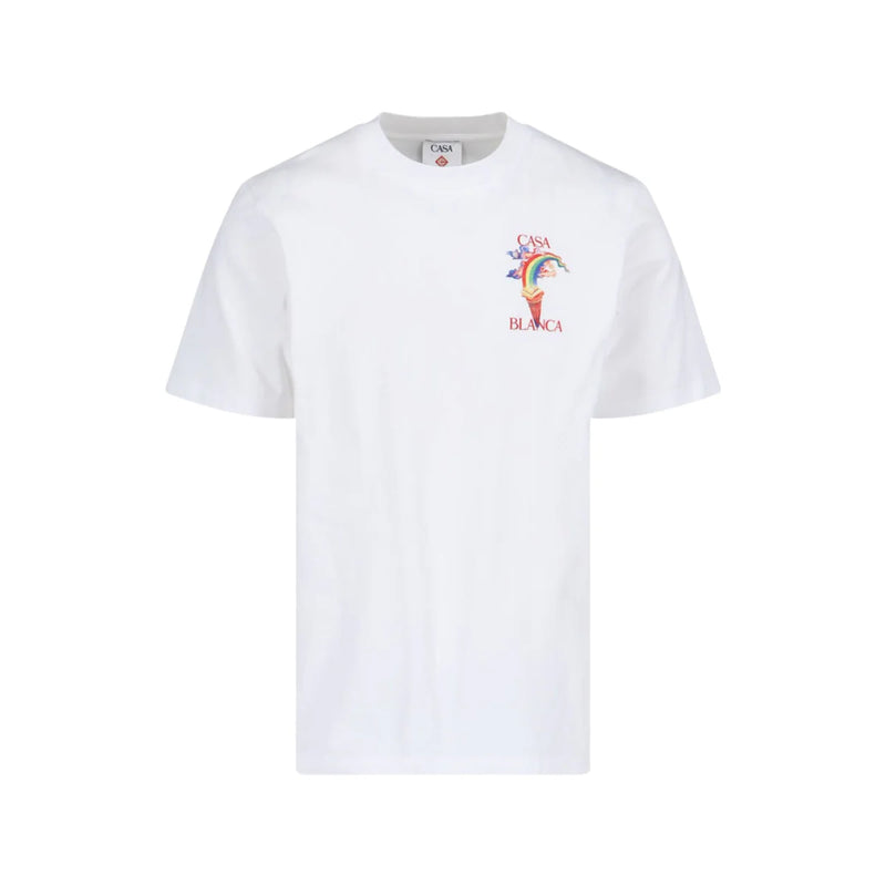 T-Shirt Nature's Teacher - Blanc