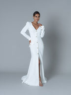 Casta Dress - White
