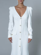 Casta Dress - White