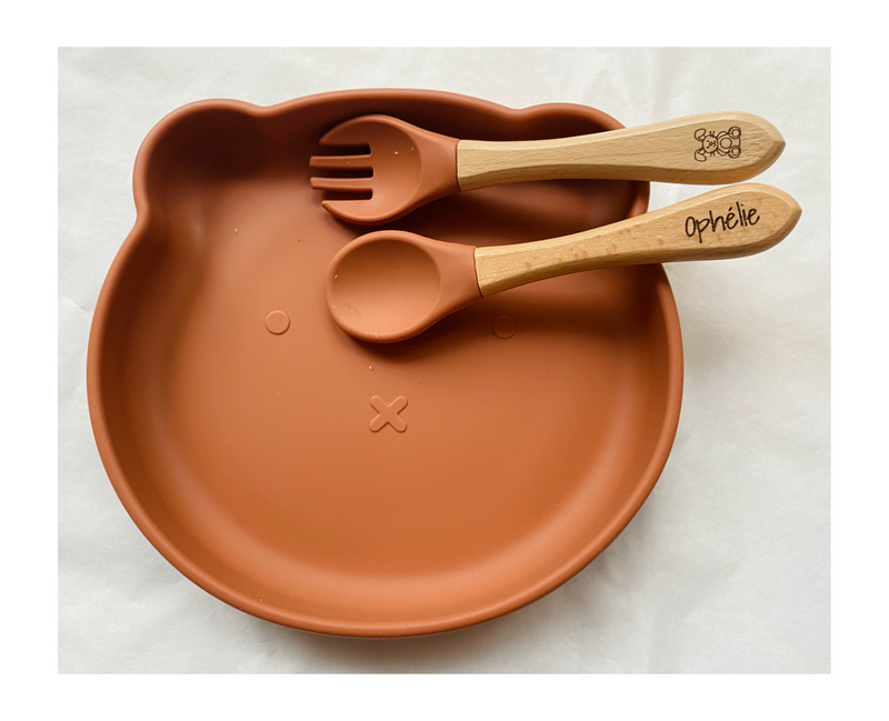 Marion L’Assiette Ourson (Personnalisable)
