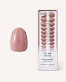 Cat Eye Velvet (Court, Rond) - Press Ons