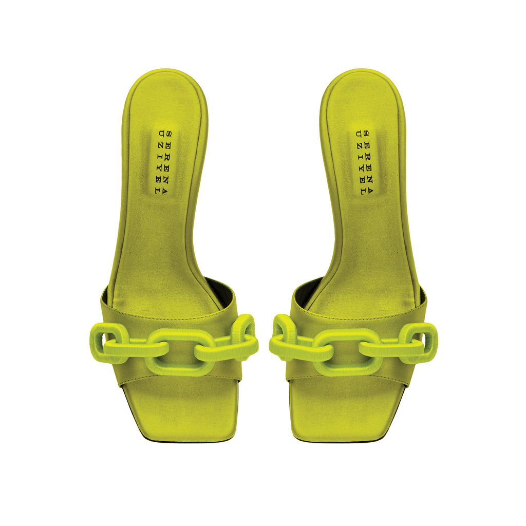 Catena Acid Green High-Heel Sandal