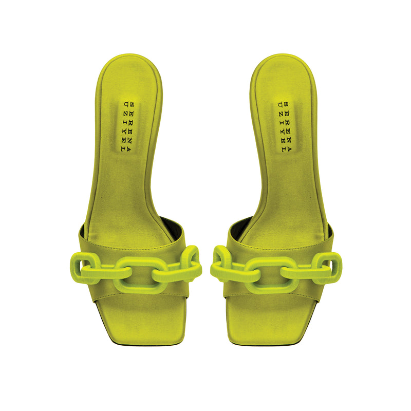 Catena Acid Green High-Heel Sandal