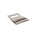 Catena Silver Envelope Clutch