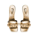 Catena Gold High-Heel Sandal