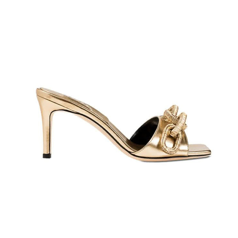 Catena Gold High-Heel Sandal