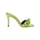 Catena Metallic Green High-Heel Sandal