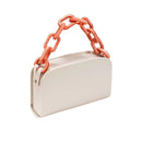 Catena Off-White & Peach Two Sided Bag