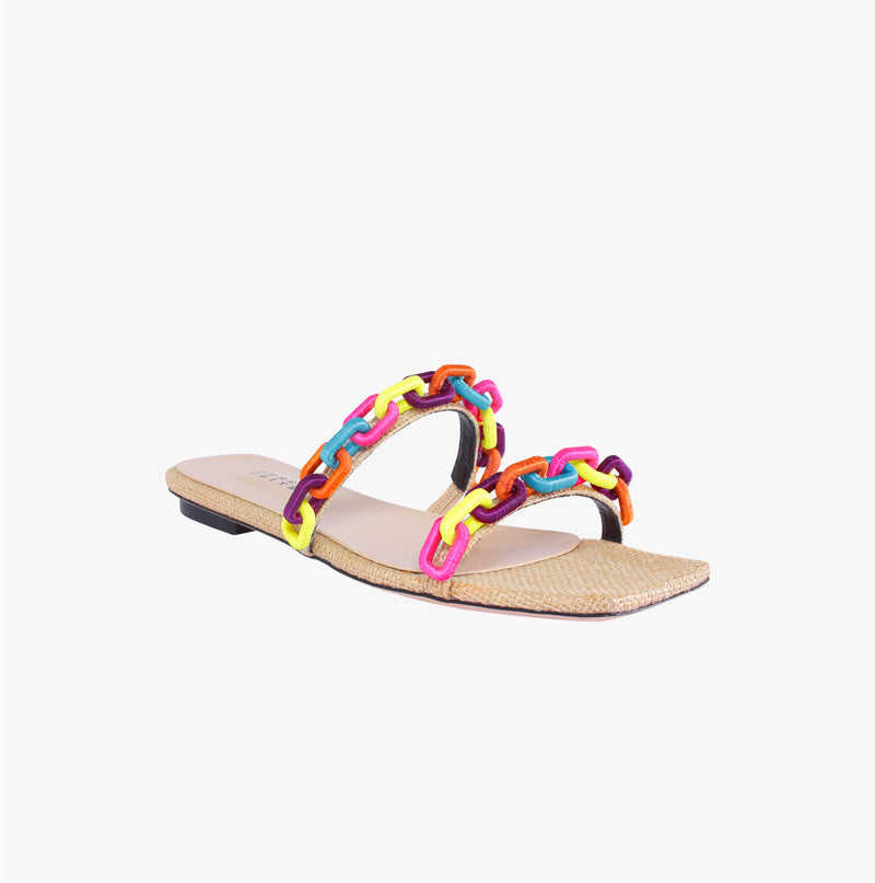 Catena Notte Rainbow 2 Strap Sandal
