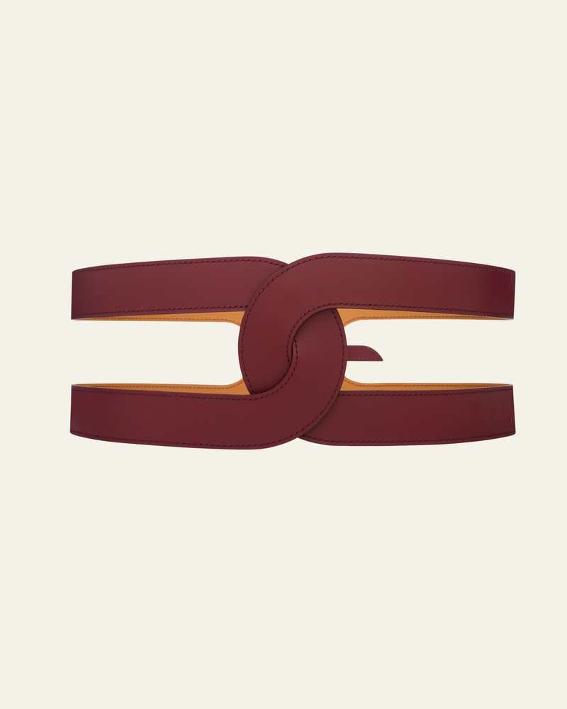 Ceinture La Délicieuse Rouge Foncée