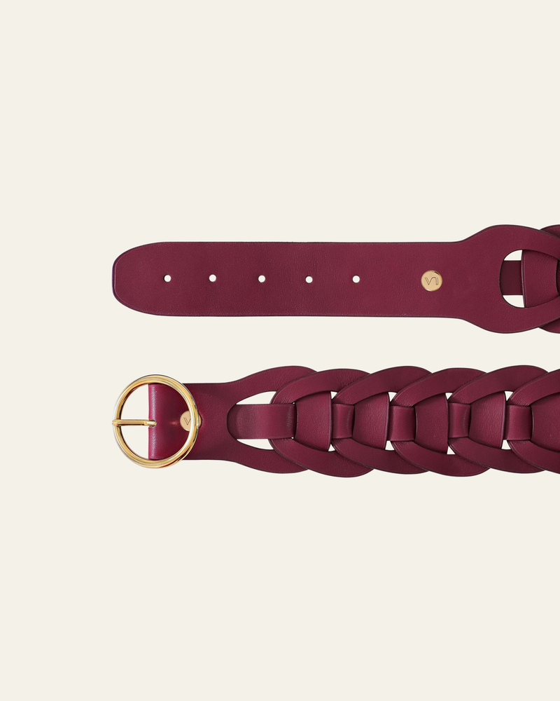 Ceinture La Fascinante Bordeaux