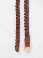 Astrid Petite Leather Belt - Camel