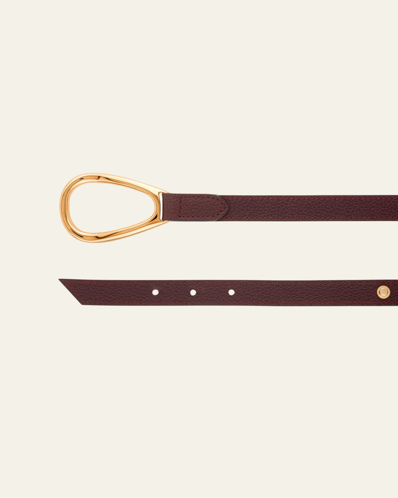 Ceinture L'Adorable Bordeaux