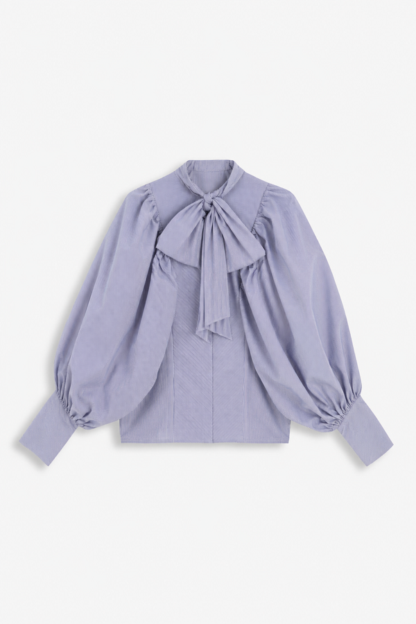 Blouse Celeste Blue Stripes