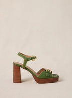 Celeste Heeled Sandals - Cactus