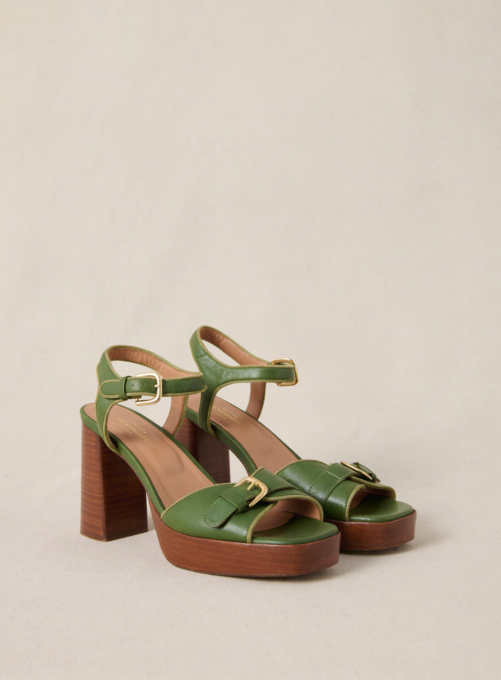 Celeste Heeled Sandals - Cactus
