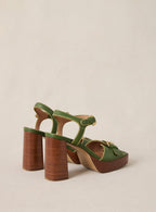 Celeste Heeled Sandals - Cactus