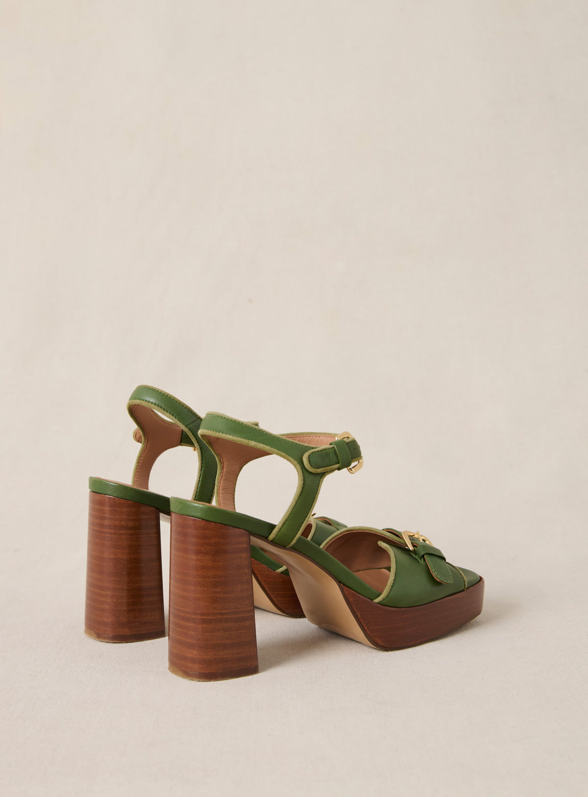 Celeste Heeled Sandals - Cactus