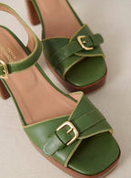 Celeste Heeled Sandals - Cactus