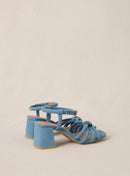 Sandales À Talons Cesar - Bleu