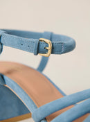 Sandales À Talons Cesar - Bleu