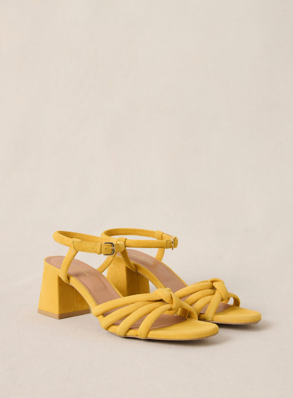 Cesar Heeled Sandals - Ocher