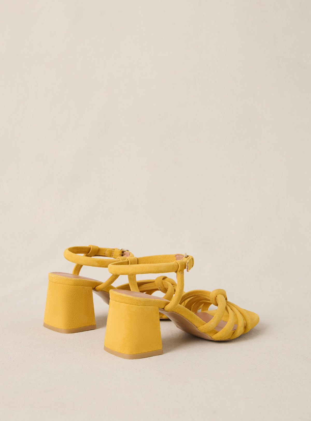 Cesar Heeled Sandals - Ocher