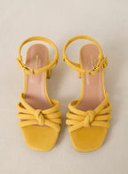 Cesar Heeled Sandals - Ocher