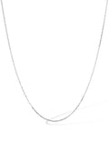 Chaine En Or Blanc 375/1000 43Cm