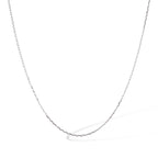 Chaine En Or Blanc 375/1000 43Cm