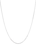 Cadena Oro Blanco 375/1000 43Cm