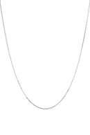 Chaine En Or Blanc 375/1000 43Cm - Or Blanc 375/1000