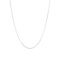 Chaine En Or Blanc 375/1000 43Cm