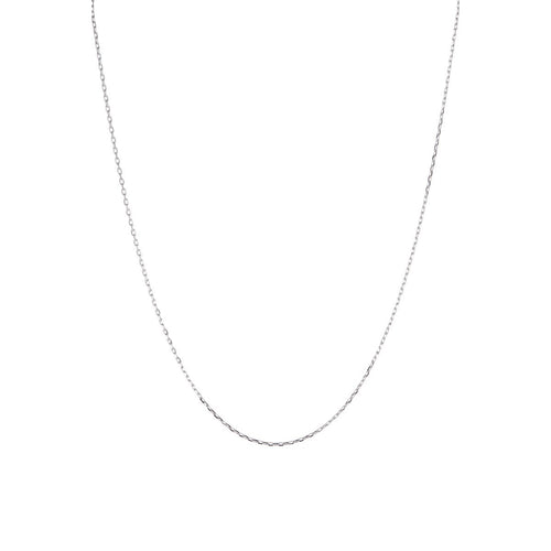 Chaine En Or Blanc 375/1000 43Cm