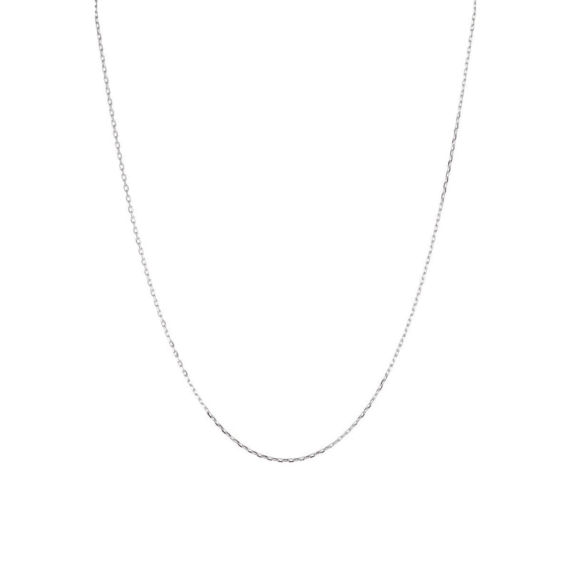 Chaine En Or Blanc 375/1000 43Cm