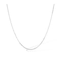 Chaine En Or Blanc 375/1000 43Cm