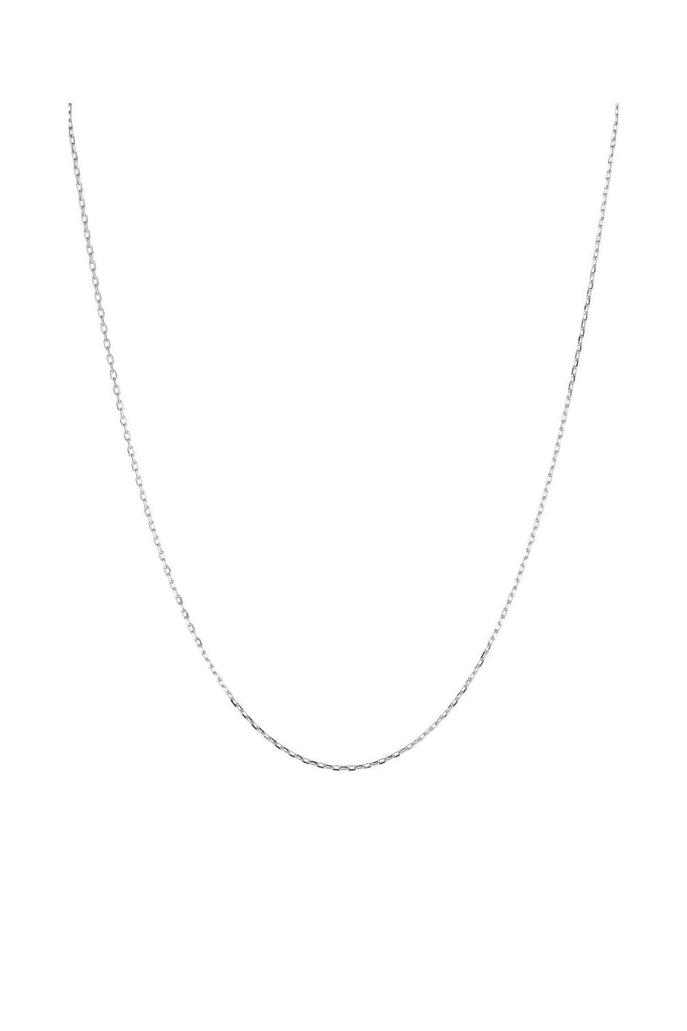 Chaine En Or Blanc 375/1000 43Cm