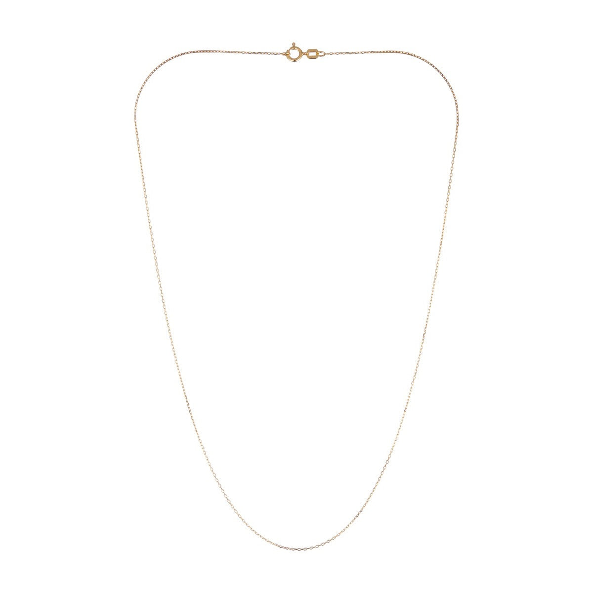 375/1000 Yellow Gold Chain 43Cm