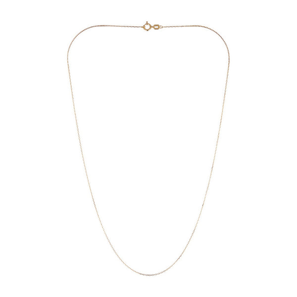 375/1000 Yellow Gold Chain 43Cm - 375/1000 Yellow Gold