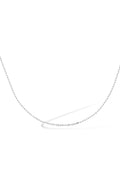 Chaine En Or Blanc 375/1000 43Cm