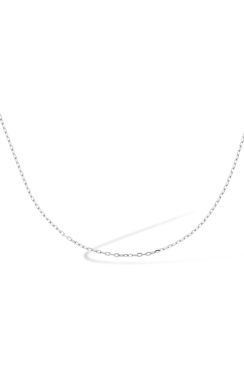 Chaine En Or Blanc 375/1000 43Cm