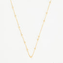 Chaine Boules En Or Jaune 375/1000 50 Cm