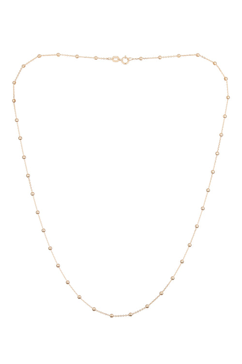 Chaîne Boules En - Or Jaune 375/1000 43Cm