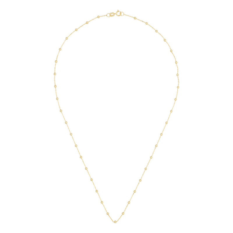 43cm Yellow Gold Ball Chain (375/1000) - Yellow Gold (375/1000)
